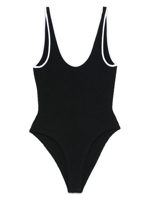Costume Faye bianco e nero HUNZA G | FAYECRINKLEBLACK